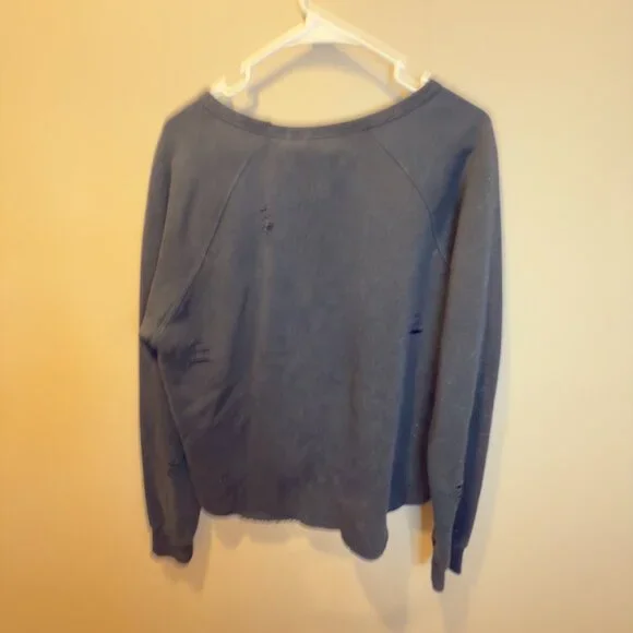 Womens Harley-Davidson Crop distressed (Black) L - Picture 2 of 3